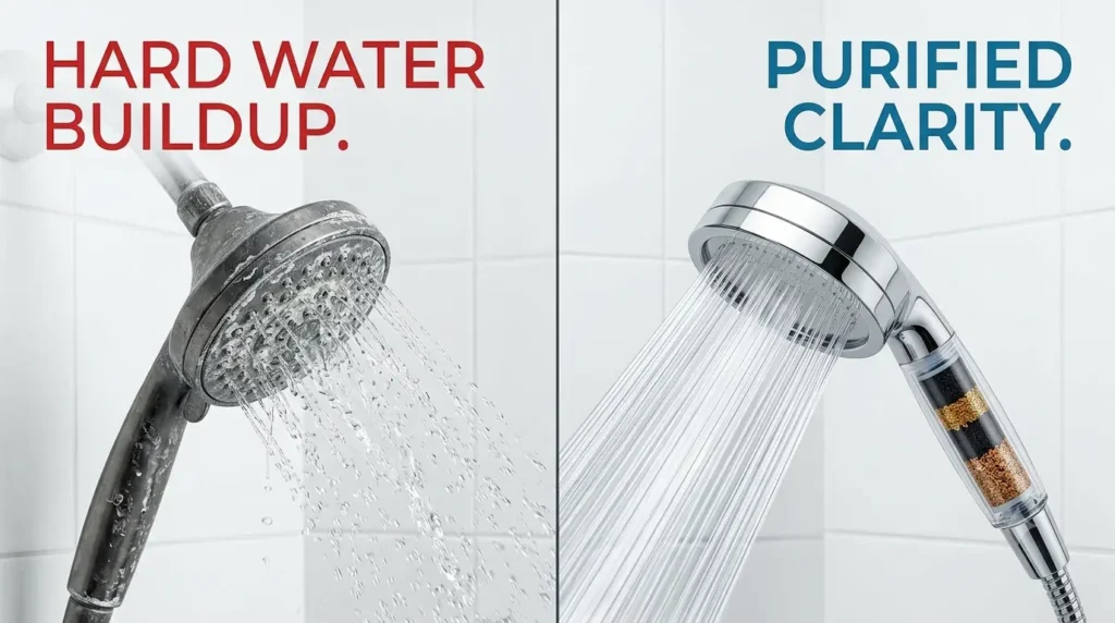 best shower filter for hard water